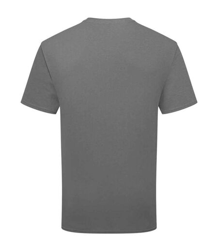 T-shirt unisexe en coton pour adultes graphite clair Fruit of the Loom