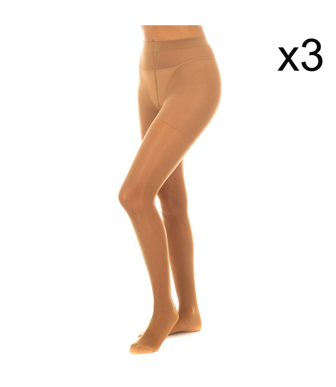 Pack-3 Pantie Lycra 40 Den ACTIVE40D woman-1