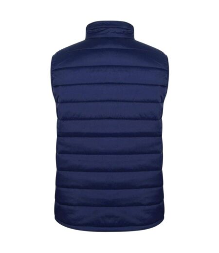 Mens Dover Quilted Gilet Yale Blue Farah