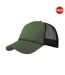 Atlantis Rapper 5 Panel Trucker Cap (Pack of 2) (Olive/Black) - UTAB415-1