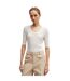 Haut Effilie Femme Blanc Boss-1