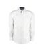 Chemise premium homme blanc / bleu Kustom Kit Kustom Kit