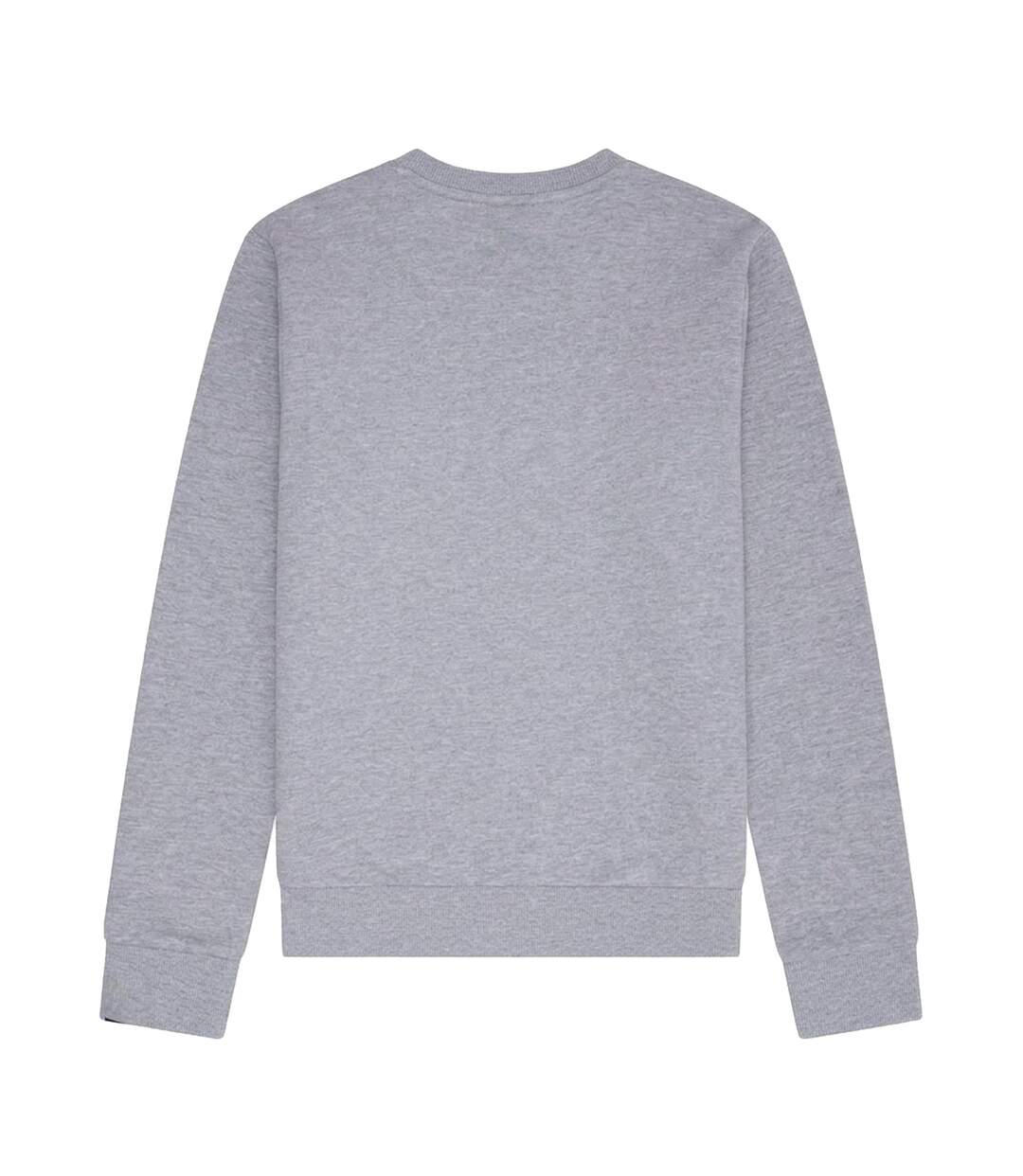 Womens/ladies Katana Crew Neck Sweatshirt Grey Marl Ellesse-2