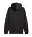 Mens Elevated Acid Wash Relaxed Fit Hoodie Black Puma-3