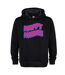 Unisex Adult Wave Logo Happy Mondays Hoodie Black Amplified-1
