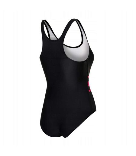 Maillot De Bain 1 Pièce Stella Femme Noir Aqua Speed
