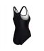 Maillot De Bain 1 Pièce Stella Femme Noir Aqua Speed-3