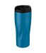 Waves copper insulated travel mug one size blue Avenue-1