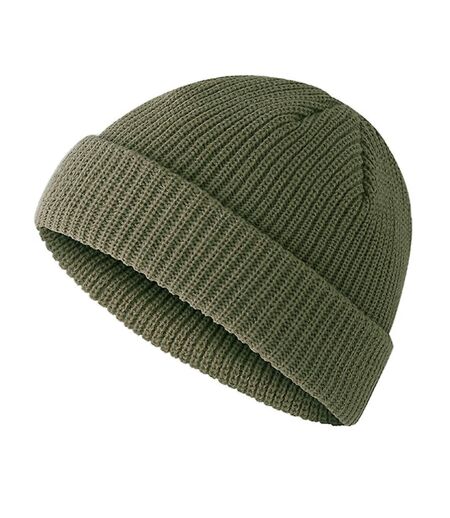 Bonnet fisherman vert kaki Beechfield