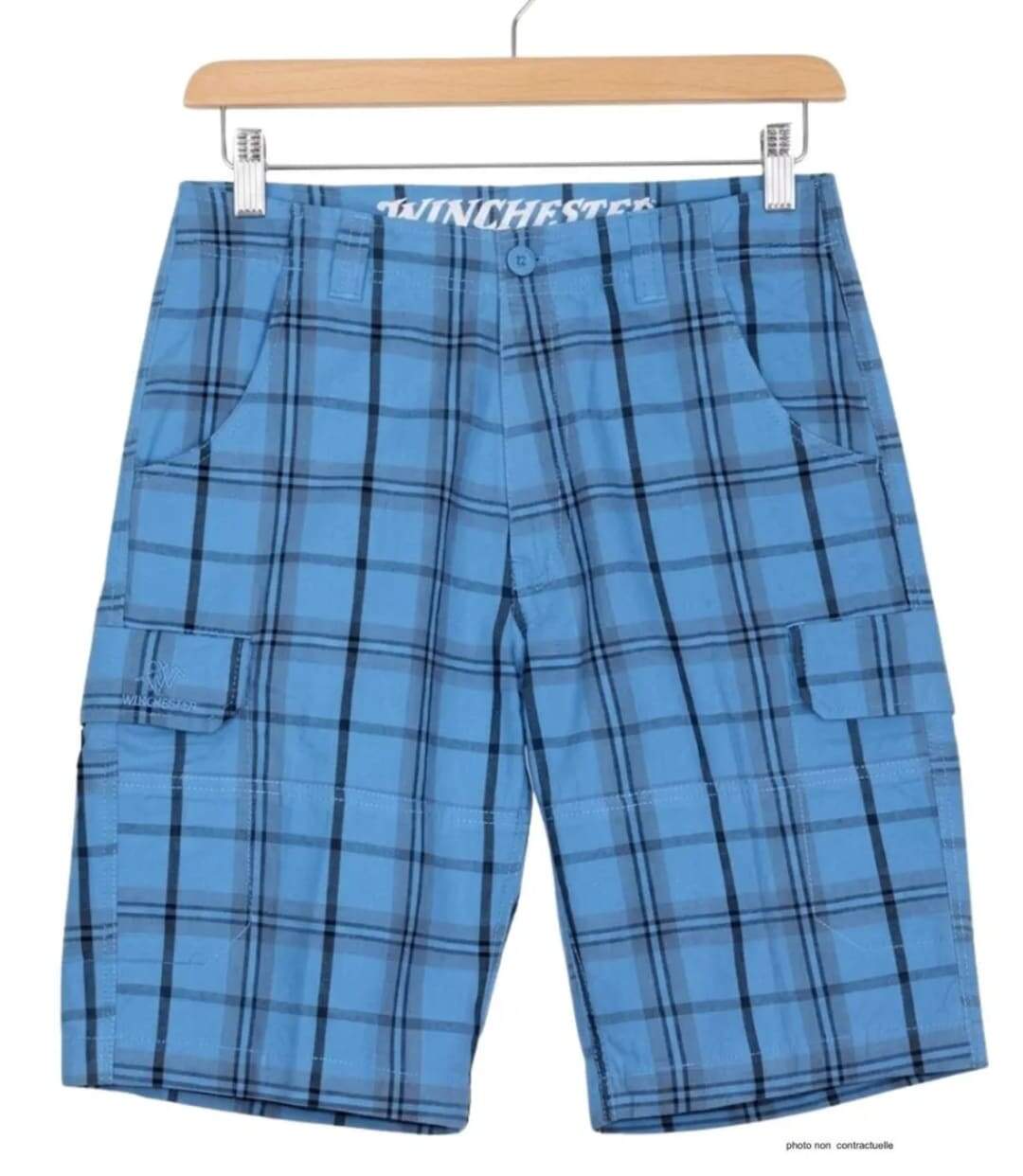 Bermuda WINCHESTER INTACT1 à carreaux en coton : le style décontracté et rafraîchissant de l'été-2