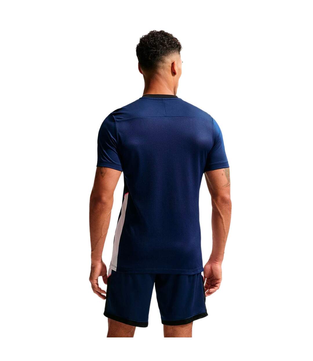 Mens Academy Training T-shirt Blue Pink Nike-3