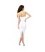 Robe Mi-longue Bretelles Fines Femme Vieux Blanc Jack Wills-2