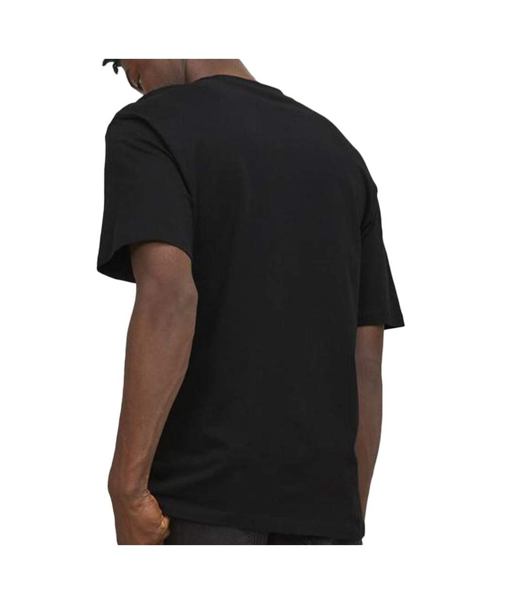 T-Shirt Noir Homme Jack & Jones Bradley - L-2