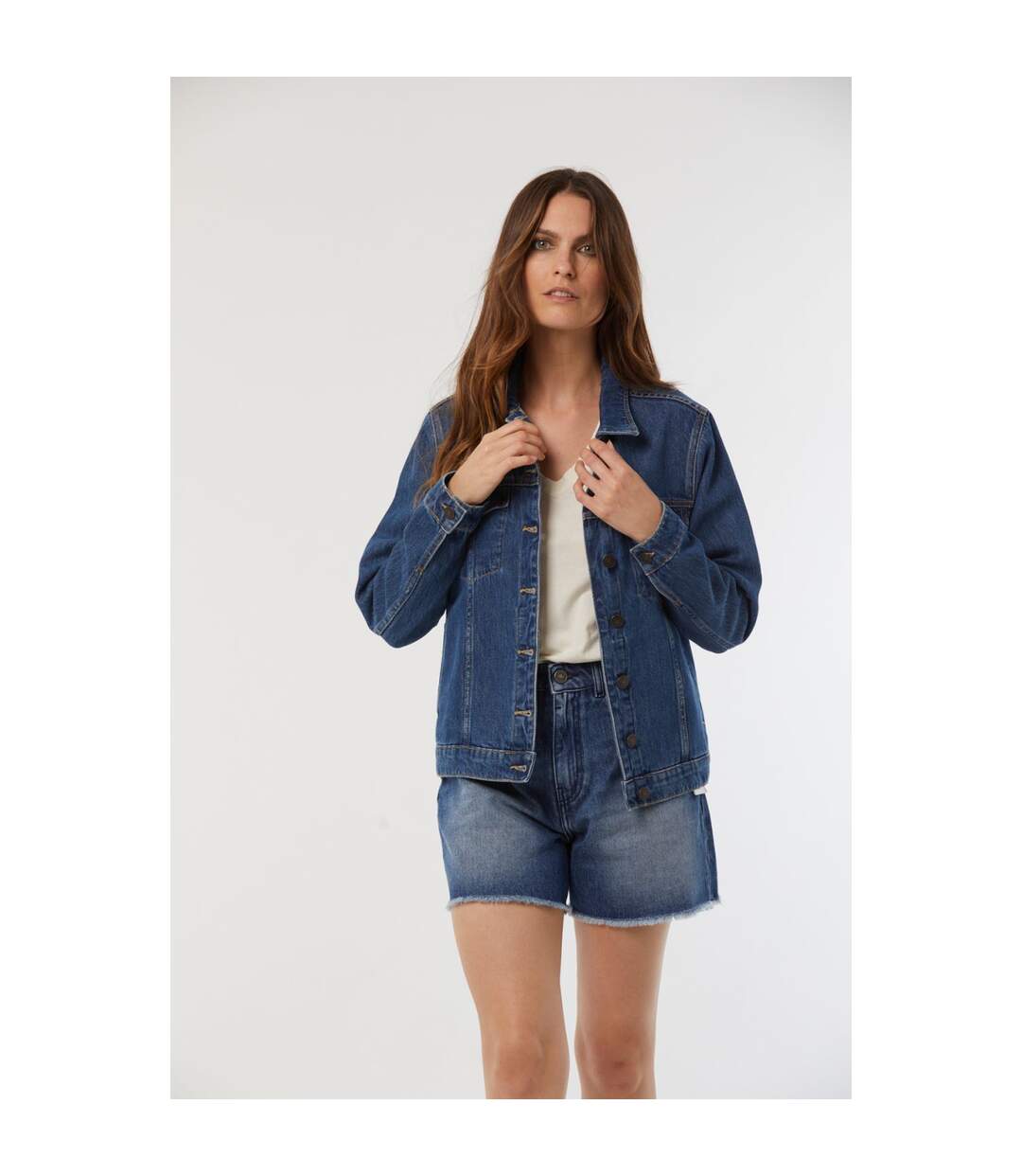 Veste manches longues coton regular FOLLA-3