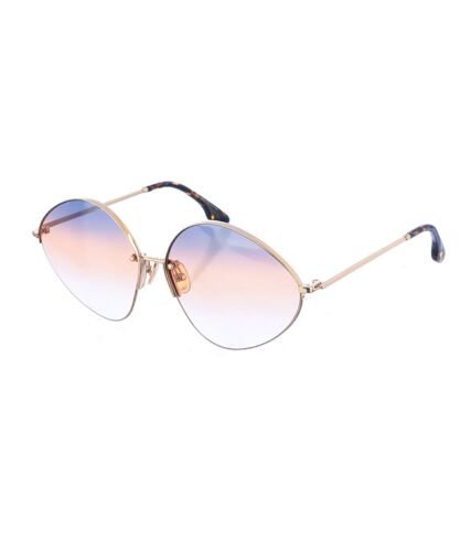 VB220S women's oval-shaped metal sunglasses