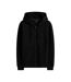 Mens Regular Long-sleeved Full Zip Hoodie Black Tommy Hilfiger-2