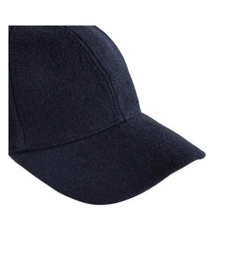 6 Panel Wool Blend Cap Navy Beechfield
