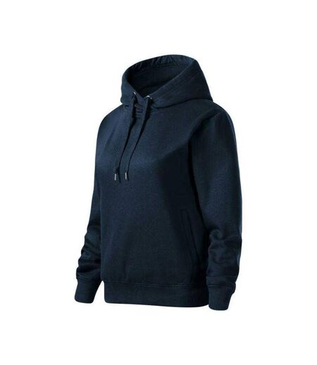 Sweat À Capuche Moon Femme Bleu Marine Malfini