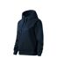 Sweat À Capuche Moon Femme Bleu Marine Malfini-3