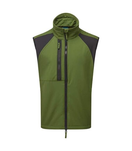 Mens Wx2 Eco 2 Layer Softshell Body Warmer Olive Green Portwest