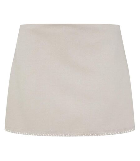Womens/ladies Stretch Mini Relaxed Fit Skort Taupe Jack Wills