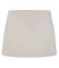 Womens/ladies Stretch Mini Relaxed Fit Skort Taupe Jack Wills-3