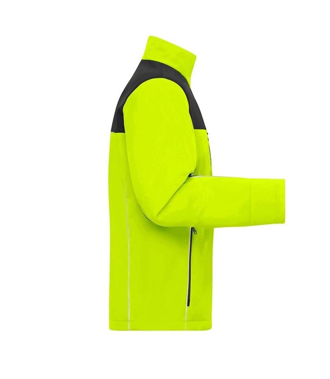 Veste de travail softshell - Unisexe - JN1856 - jaune fluo