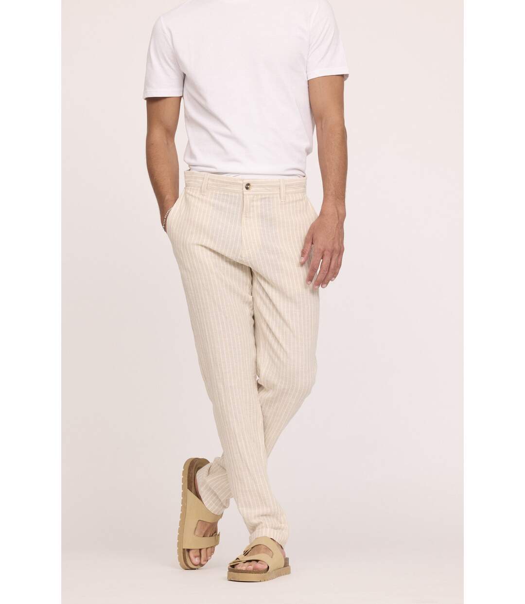 Pantalon GLANCE Mastic stripes-2