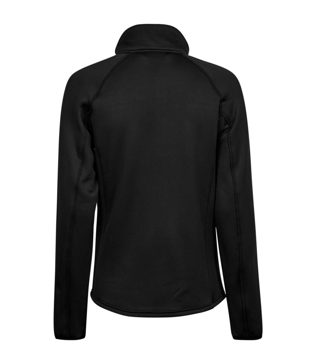 Womens/ladies stretch fleece jacket black Tee Jays