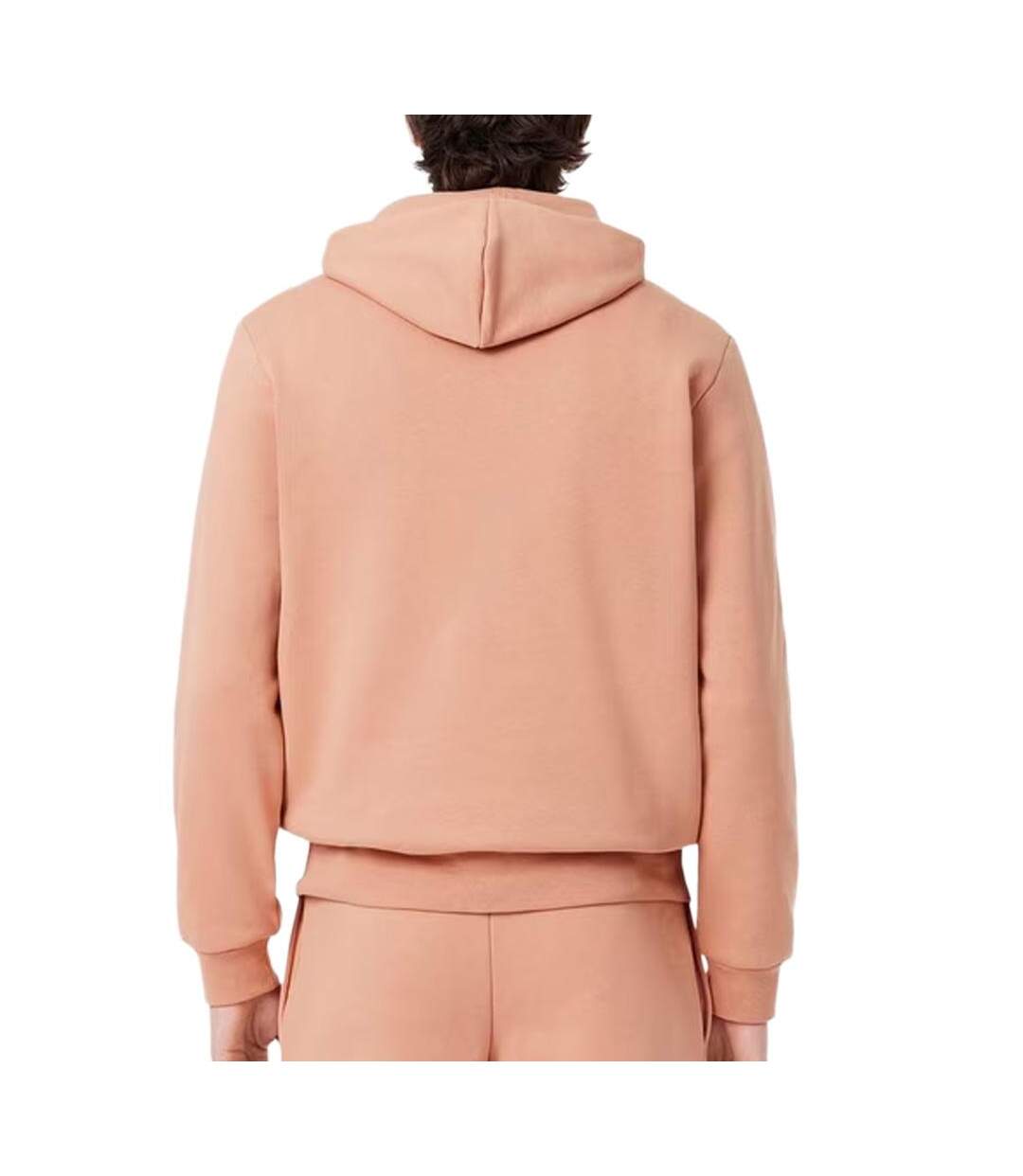 Sweat rose homme lacoste en mollet-2