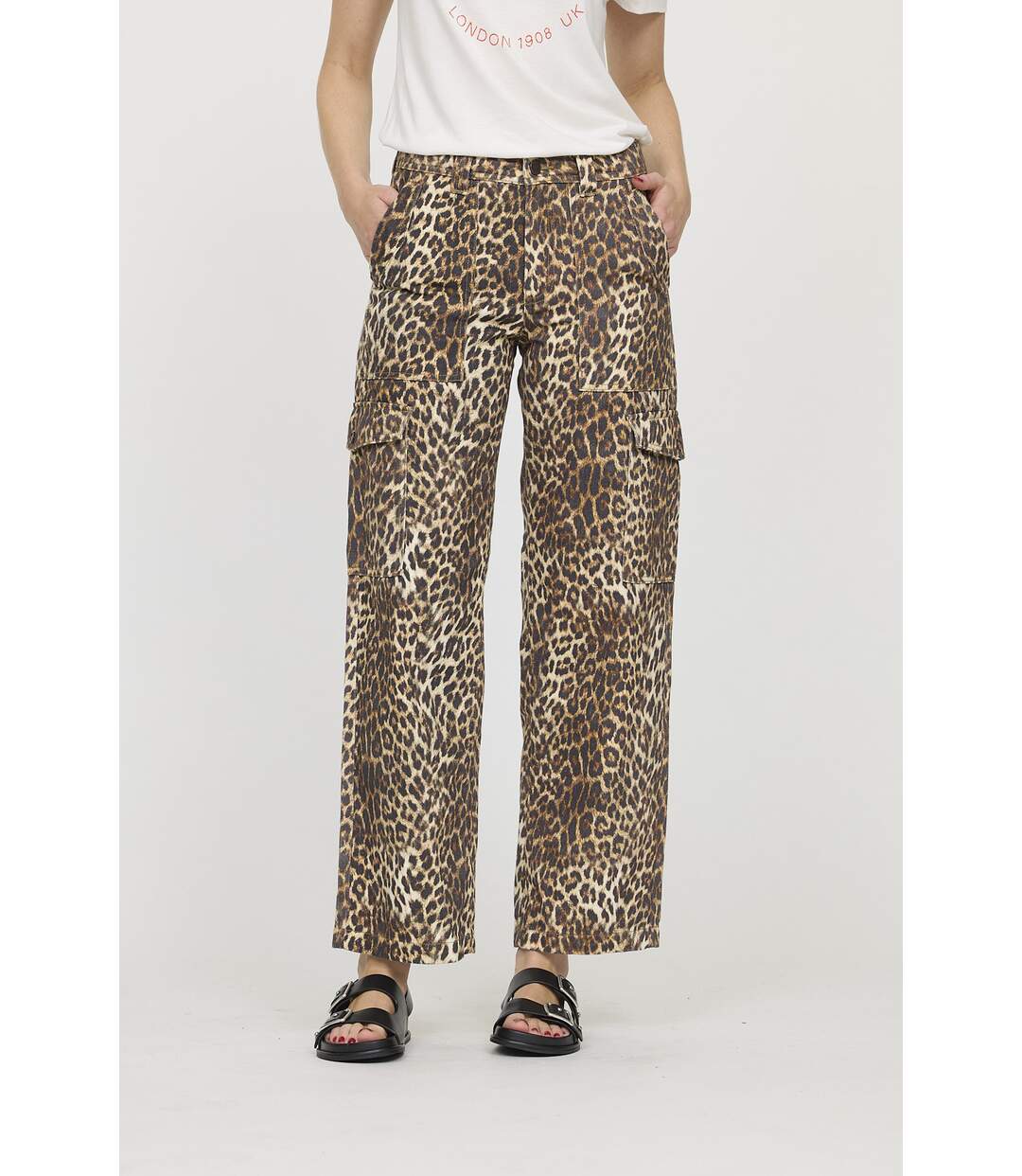 Pantalon coton cargo JERRY-2
