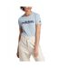 T-shirt Détente Style Logo Essentials Femme Bleu Adidas-1
