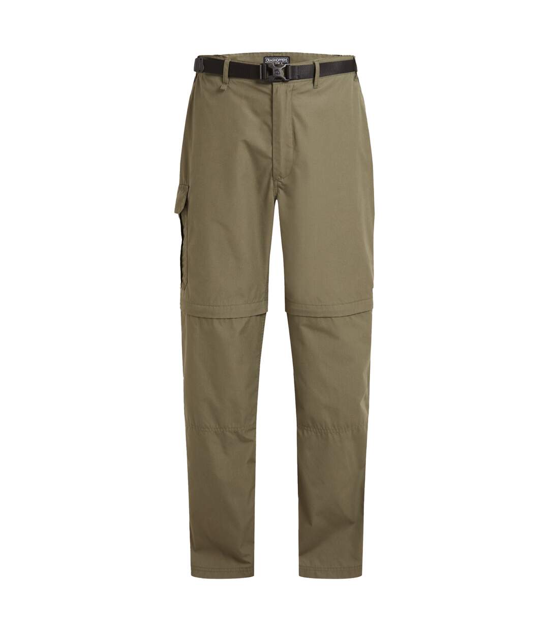 Pantalon À Taille Haute Semi-élastiquée 2-en-1 Kiwi Homme Kaki Craghoppers-2