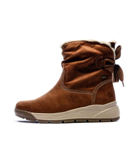 Bottines camel femme relife jaminlace