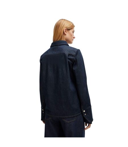 Chemisier femme bleu Boss