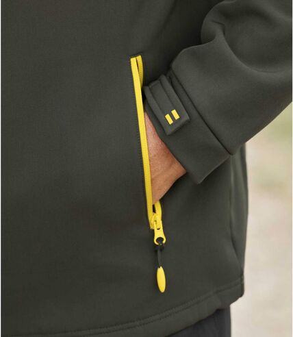 Veste Softshell Enfant Imperméable Et Coupe-vent - Capuche, Poches Zippées - Pour Randonnée, école, Plein Air
