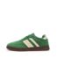 Baskets vert homme teddy smith white suede-1