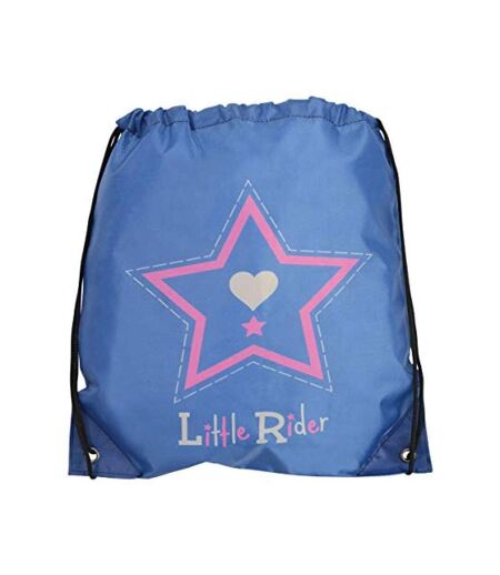 Sac à cordon riding star taille unique bleu mer Little Rider