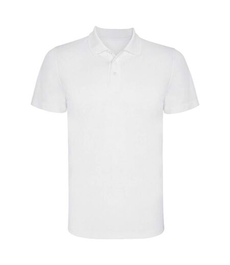 Polo monzha homme blanc Roly