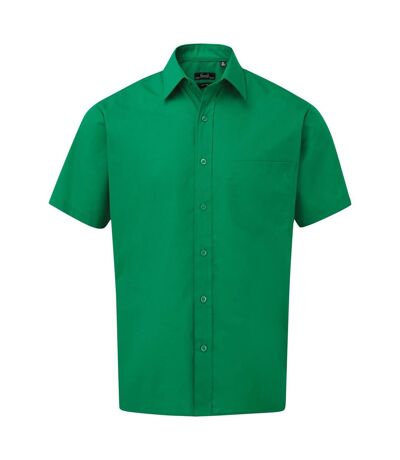 Chemise poplin homme émeraude Premier