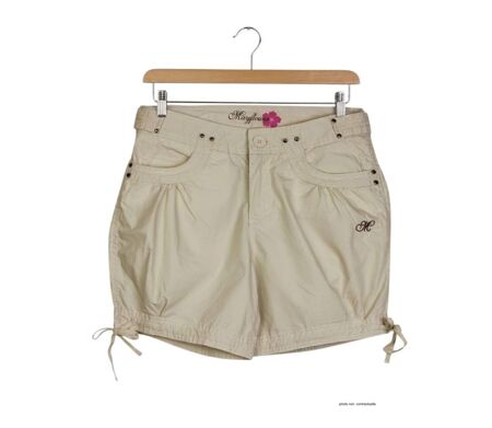 Mode Directe SE1163S : Short en coton sable pour un confort estival absolu