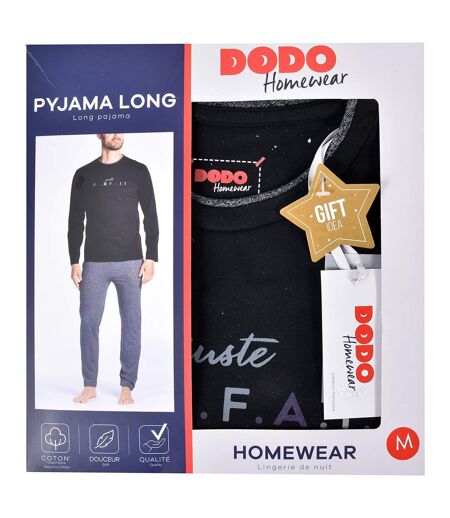 Pyjama DODO HOMEWEAR PARFORT NOIR