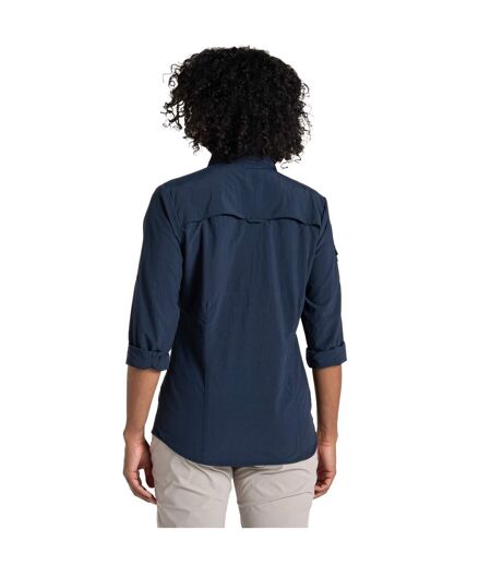 Chemisier Adventure Femme Bleu Marine Craghoppers