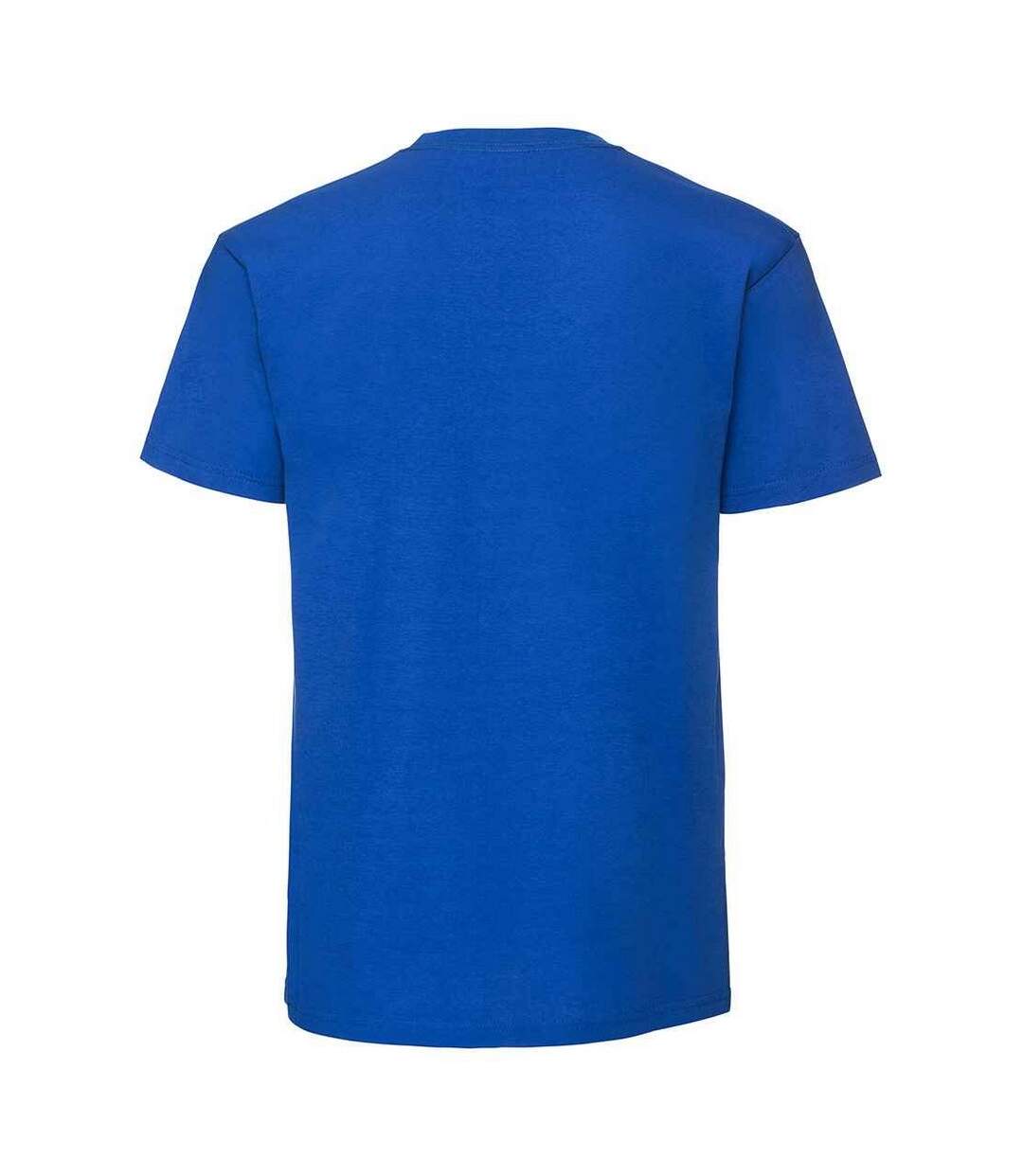 T-shirt Iconic Premium Homme Bleu Roi Fruit Of The Loom-2