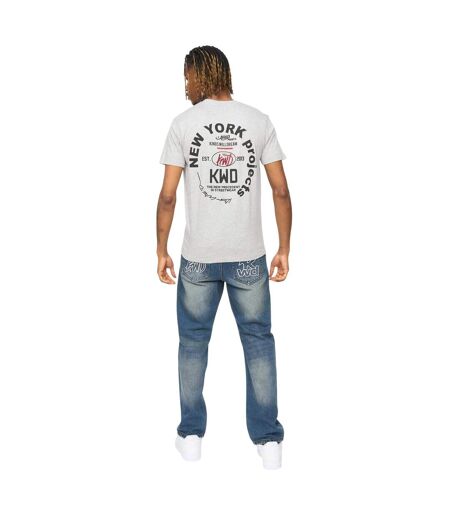 T-shirt Mobalot Homme Gris Chiné Kings Will Dream