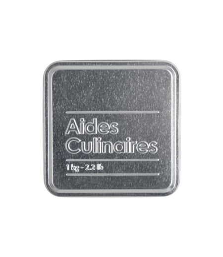 Boîte Aides Culinaires Relief II 17cm Noir