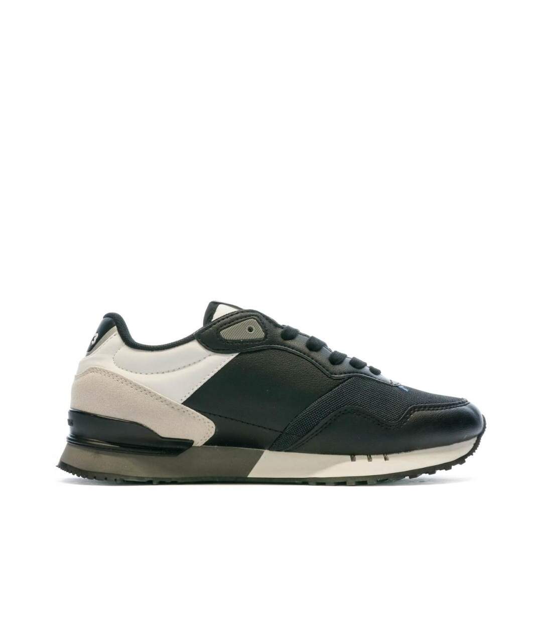 Baskets noires homme pepe jeans london bright m-2