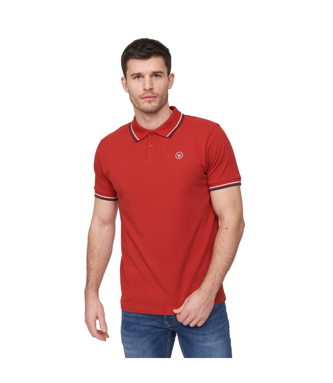Polo Hendamore Homme Rouge Duck And Cover-2