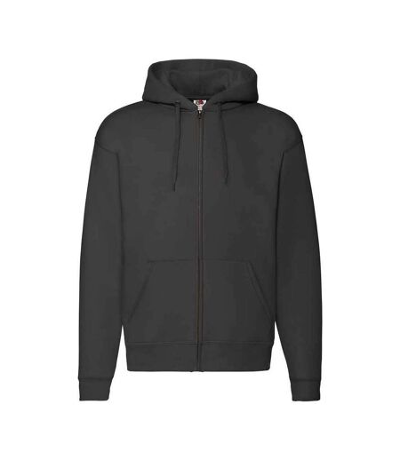 Veste À Capuche Premium Adulte Noir Fruit Of The Loom