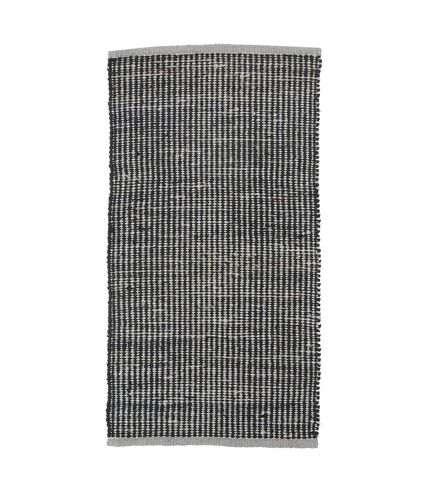 Tapis salon et chambre fait main en laine motif simple PLANA